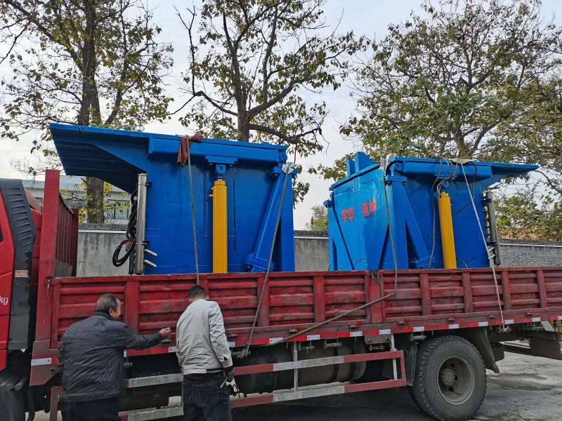 包头华商稀土订购我司中频炉设备