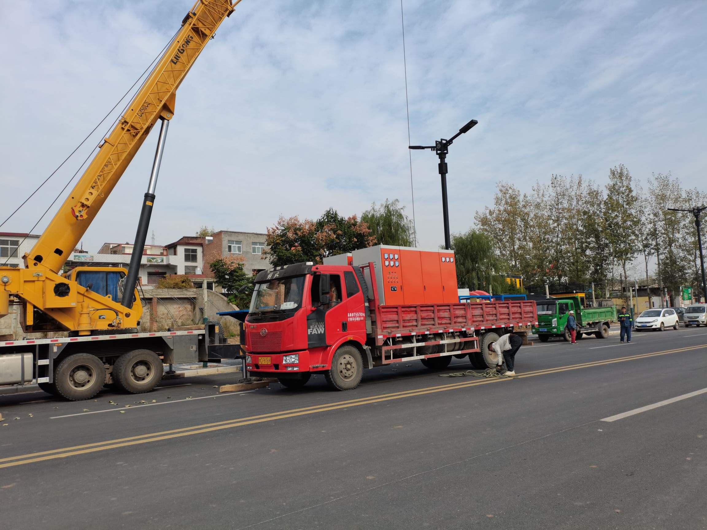 包头发货现场实拍